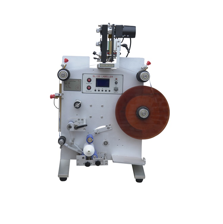 半自動圓瓶貼標(biāo)機